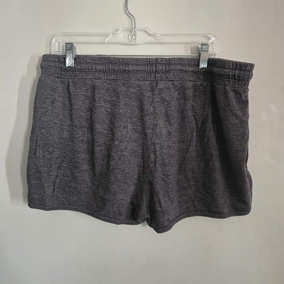 tentree Women's Heather Charcoal Athletic Shorts - Picture 2 of 6